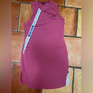 Armani Exchange Pink Sleeveless Dress